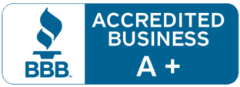 Better Business Bureau A+ Accredited Badge