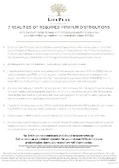 Thumbnail of the 7 Realities of RMDs handout